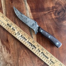 Sears Craftsman Eagle Collection Deerslayer Knife Made in the USA Sawcut Delrin picture
