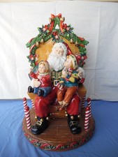 Member's Mark Holiday Collection 2005 Traditions With Santa Hand Painted NIB picture