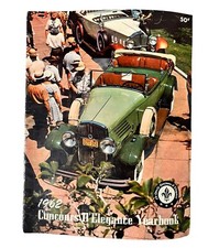 Vintage 1962 Concours D'Elegance Yearbook Auto Show Le Cercle Officers picture