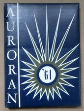 East Aurora High School Yearbook 1961 Auroran New York Annual Vintage Hardcover picture