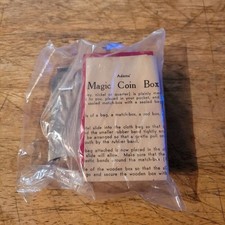 Vintage Adam's Magic Coin Box Set New Sealed Bad picture