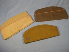 Lot of 3 Vintage US. WW2 & WW1 Hats picture