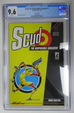 1997 Fireman Press Scud The Disposable Assassin #1 3rd Print CGC 9.6 picture