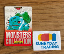 Pokemon Card Monsters Collection 001 Bulbasaur Japanese Vintage Card Japan picture