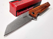 KERSHAW KS1432 Brown Avert Spring Open Assisted Tactical Folding Pocket Knife picture