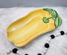 Ceramic Yellow Bell Pepper Serving Dish picture