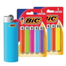 BIC Pocket Lighters, Fashion Assorted Colors, 10-Pack of Lighters (Colors May picture