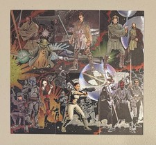 2004 Topps Star Wars Heritage Etched Foil Insert Chase Set 1-6 picture