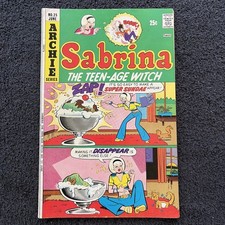 Sabrina the Teenage Witch #25 june 1975 VG Great Color picture