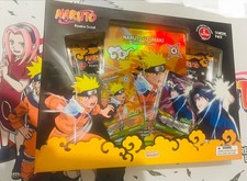 Naruto Mythos Set 1 1st Edition Starter Box Sealed Outer Box with Damage picture