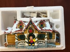 Disneyland Toontown Christmas Village Lighted Mickey Mouse's House picture