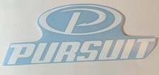 Pursuit Boats Logo Die Cut Vinyl Decal High Quality Outdoor Sticker Fishing picture