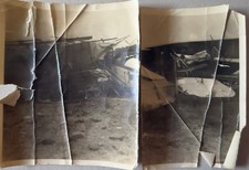 WWI Era Vintage Photo Early Military Aircraft Biplanes Cat Nose Art Antique Avia picture
