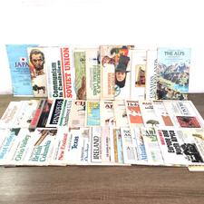 National Geographic Map Huge Lot 40 Vintage Inserts Travel Fold Out Supplements picture
