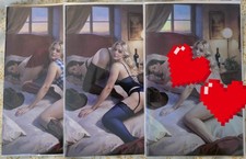 Queens of Dixie #2 Southern Comfort 3 set. 1 is Foil by Nathan Lorenzana LTD 60 picture