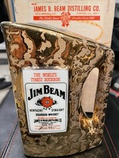 Vintage Jim Beam Original 22k Gold Leaf 180th Anniversary Collectible Pitcher picture