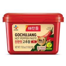 CJ Haechandle Hot Pepper Paste 500G Korean Spicy Red 1.1 Pound (Pack of 1) picture