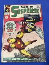 Tales of Suspense #49(1964 Marvel) Iron Man vs X-Men Angel Crossover Jack Kirby picture