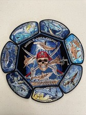 BSA MOBILE AREA COUNCIL 2023 JAMBOREE 8-PATCH GUY HARVEY TRADER SET- 450 OBO picture