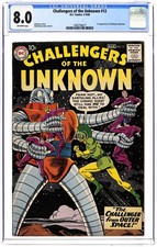 Challengers of the Unknown #12 CGC 8.0 1960 1445756017 picture