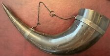 Black Horn, Wall Mounted, Large, Viking Horn, Western picture