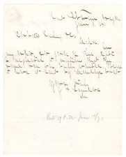 1871 Letter from Fort Stevens Oregon US Army Lieutenant to Portland Business picture