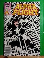 1983 Marvel Comics Alpha Flight 3 John Byrne Negative Space Newsstand Cvr Artist picture