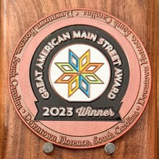 2023 Florence SC Main Street Award Challenge Coin  1#37 picture