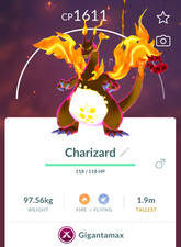 🔥 1x Gigantamax Charizard Trade – Pokémon GO | Quick Delivery ⚡ picture