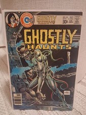 GHOSTLY HAUNTS #52 (Charlton 1976) Bronze Age Horror VF- 7.5 picture