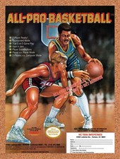 1989 All-Pro Basketball NES Original Advertisement / Retro Wall Art v1 picture
