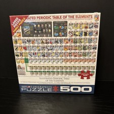 EuroGraphics (EURHR) Illustrated Periodic Table of The Elements 500 Piece Puzzle picture
