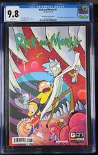 RICK AND MORTY #1 (2015) - CGC GRADE 9.8 -  BRIDGE CITY GOONIES HOMAGE VARIANT picture