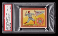 PSA 4 OHIO STATE UNIVERSITY BASEBALL T51 Card College Series picture