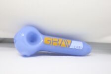 3 Inch GRAV Classic Spoon Light Blue Colored Glass Dry Pipe picture