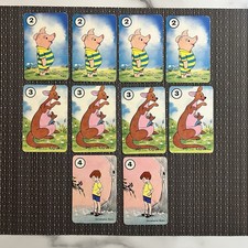 1965 Castell Bros 10 Card Bundle Piglet Christopher Robin Kanga Roo Rookie Card picture