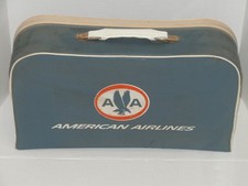 VINTAGE AMERICAN AIRLINES CAPTAIN STEWARDESS OVERNIGHT SUITCASE PLEASE READ picture