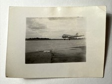 1940’s Douglas DC-3 C-47 Skytrain Air Transport Airplane  Military Vtg Photo picture