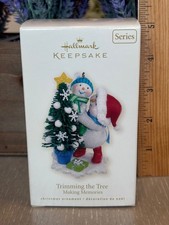Hallmark Keepsake Series Trimming the Tree Christmas Ornament 2008 picture