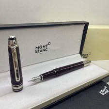 Montblanc classic fountain pen men's gift with pen case picture