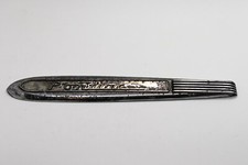 Original 1946 Pontiac Streamliner / Torpedo Side Emblem LH - Vintage picture