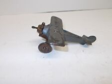 Vintage Hubley Toy Co. Cast Iron Plane marked “Lindy” on Top of Wing, ca 1930s picture