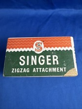 Antique Singer Zigzag Attachment 160620 New In Box Unused 1948 picture