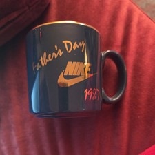 Vintage 1987 Nike Logo coffee mug/Father's Day made in England picture