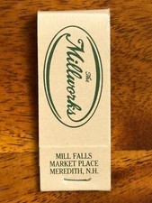 The Millworks at Mill Falls Full Unstruck Mini Matchbook Marketplace Meredith NH picture
