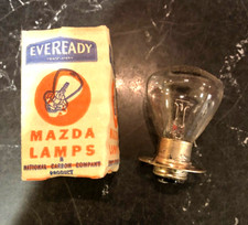 Vintage Automobile  6-8 Volt Eveready GE Mazda Lamp Prefocused 2331 32 & 32C picture