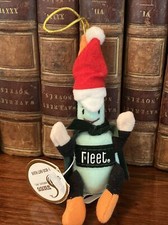 EneMan Fleet Enema Plush 4” Christmas Ornament.  Mint Condition NWT picture