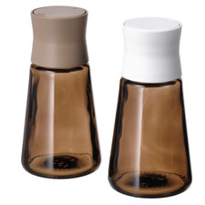 Set of 2 IKEA HALVTOM Salt and Pepper Shakers 4 ¾