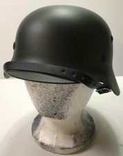 WWII GERMAN M40 COMBAT FIELD HELMET- 68 SHELL, 60 LINER picture