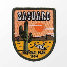 Saguaro National Park Patch Iron-On Applique Souvenir Gift picture